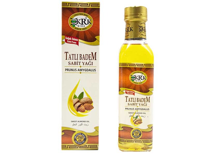 Tatlı Badem Yağı 250 CC - KRK GIDA