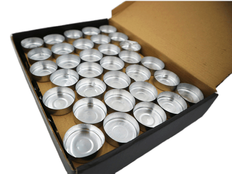 Tealight Mum Kapsülü - Boş Tealight Mum Kabı Küçük 100 Adet - Kimyacınız