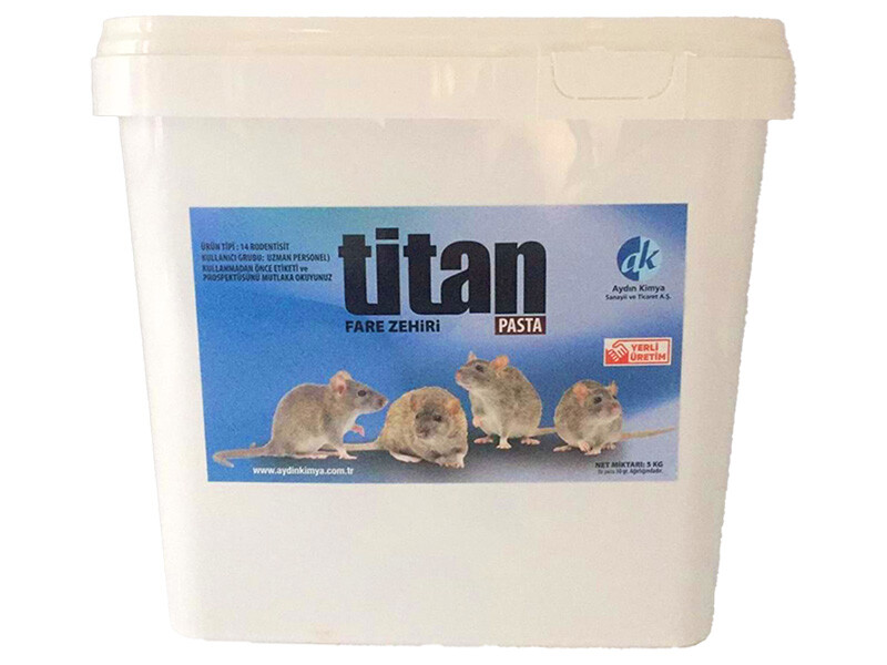 Titan Pasta Fare Zehiri 5 KG 2 Adet - Diğer