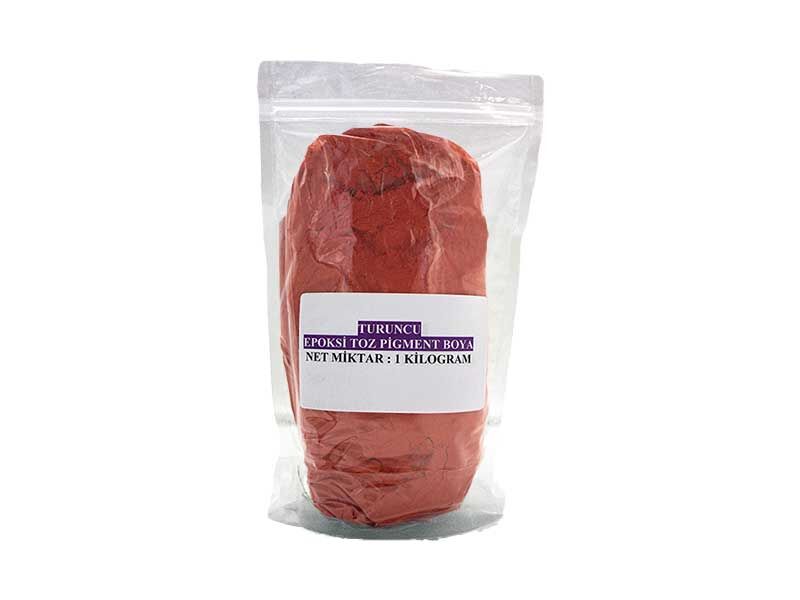 Turuncu Epoksi Toz Pigment Boya 1 KG - 1