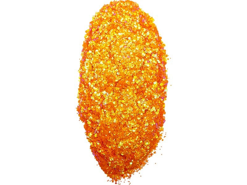 Turuncu Glitter Sim Epoksi Süsleme Aksesuarı 100 GR - Kimyacınız