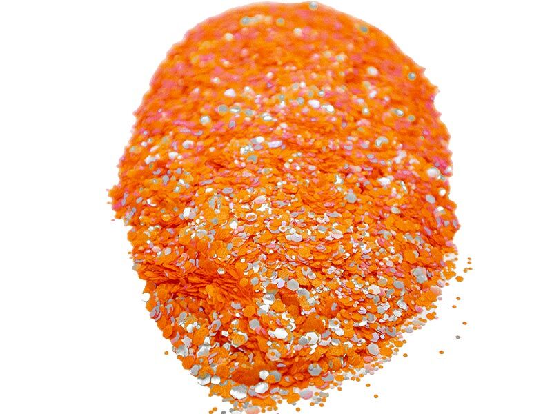 Turuncu Glitter Sim Epoksi Süsleme Aksesuarı 100 GR - 2