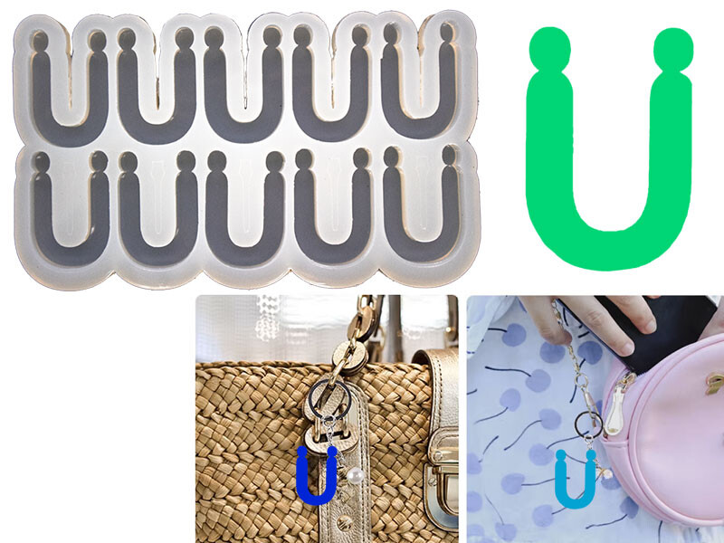 Ü Harfi 10'lu Bubble Alfabe Epoksi Kalıbı EPK-756 - Kimyacınız