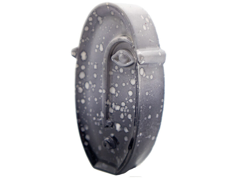 Uzun Soyut Yüz Silikon Mum Kalıbı M-274 - 4