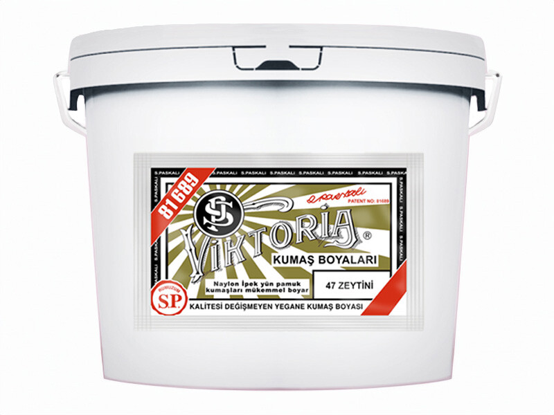 Viktoria Kumaş Boyası 47 Zeytin Renk 5 Kg - Kimyacınız