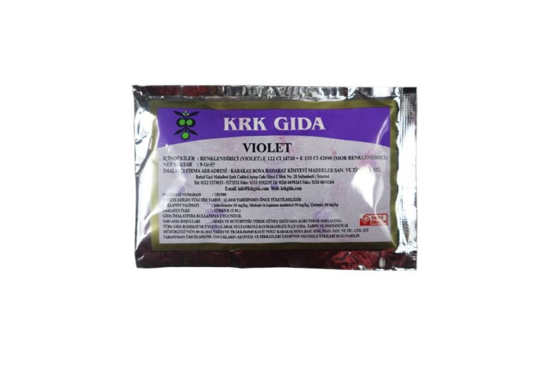 Violet Mor Gıda Boyası 9 GR - Kimyacınız