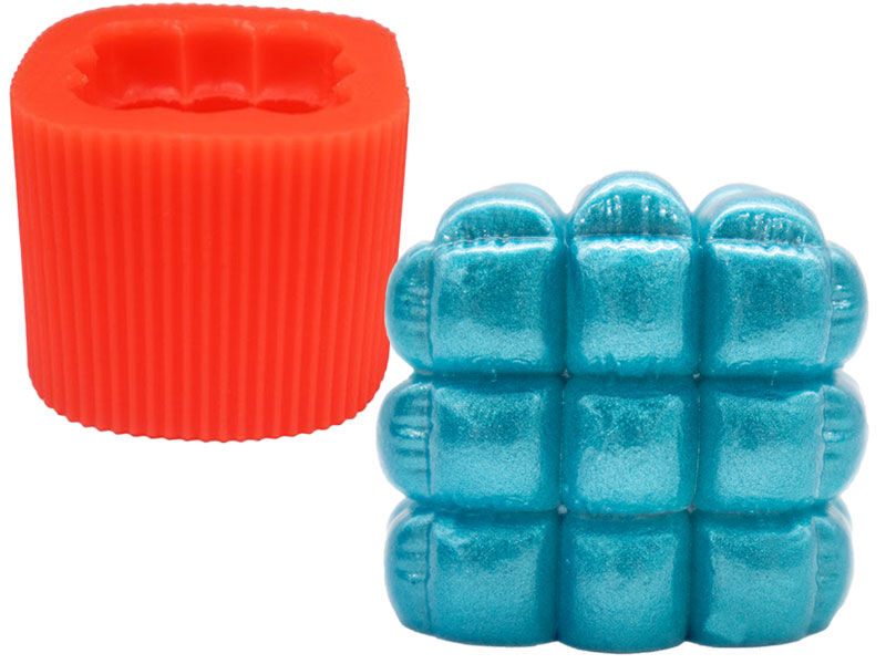 Yastık Bubble Silikon Mum Kalıbı M-78 - 1