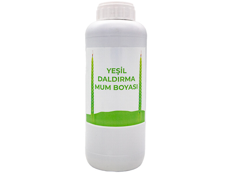 Yeşil Daldırma Sıvı Mum Boyası 1 LT - Kimyacınız