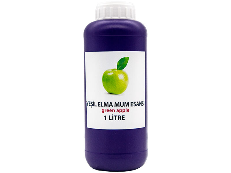 Yeşil Elma Mum Esansı 1 LT - 1