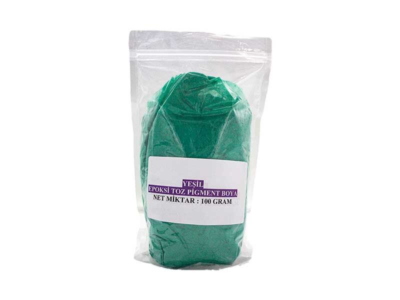 Yeşil Epoksi Toz Pigment Boya 100 GR - 1