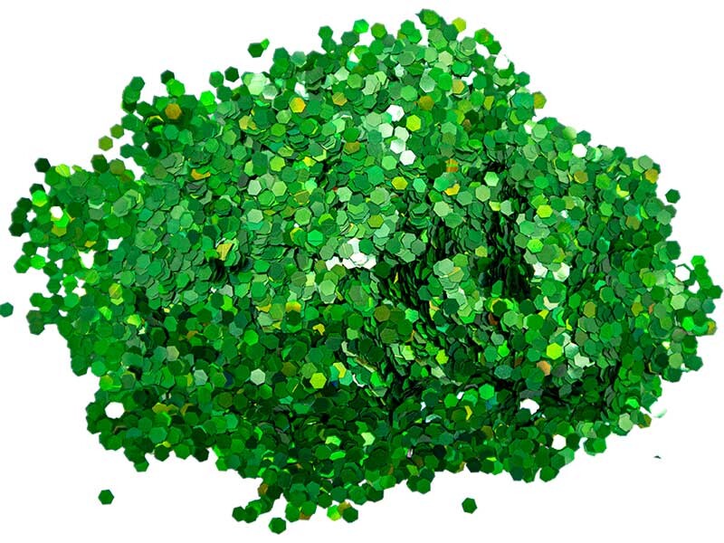 Yeşil Glitter Sim Epoksi Süsleme Aksesuarı 100 GR - Kimyacınız