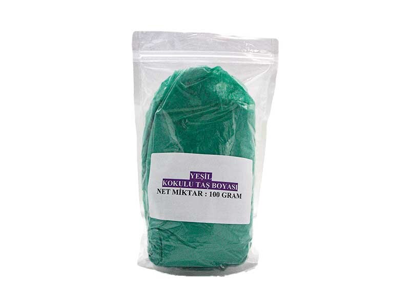 Yeşil Taş Boyası Toz 100 GR - Kimyacınız